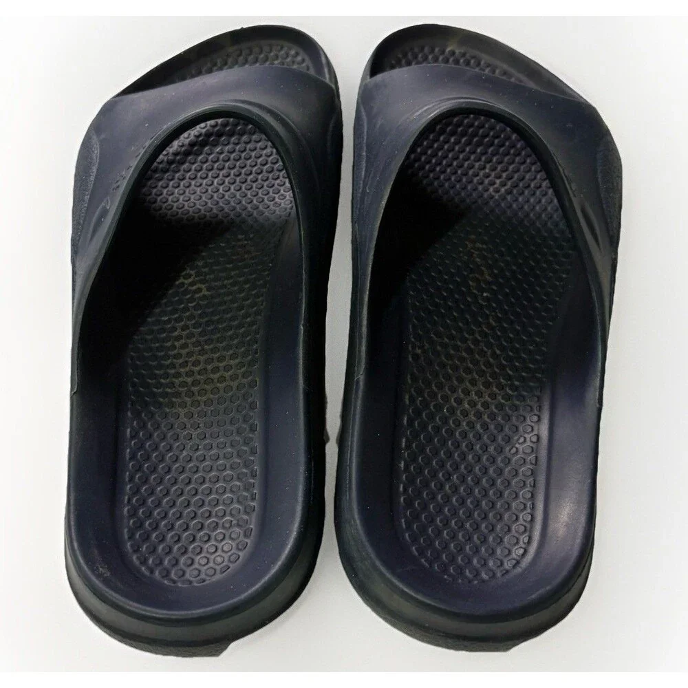Birki's Birkenstock Navy Blue Slide Sandals Size EU 37 US 6-6.5 Germany Comfort